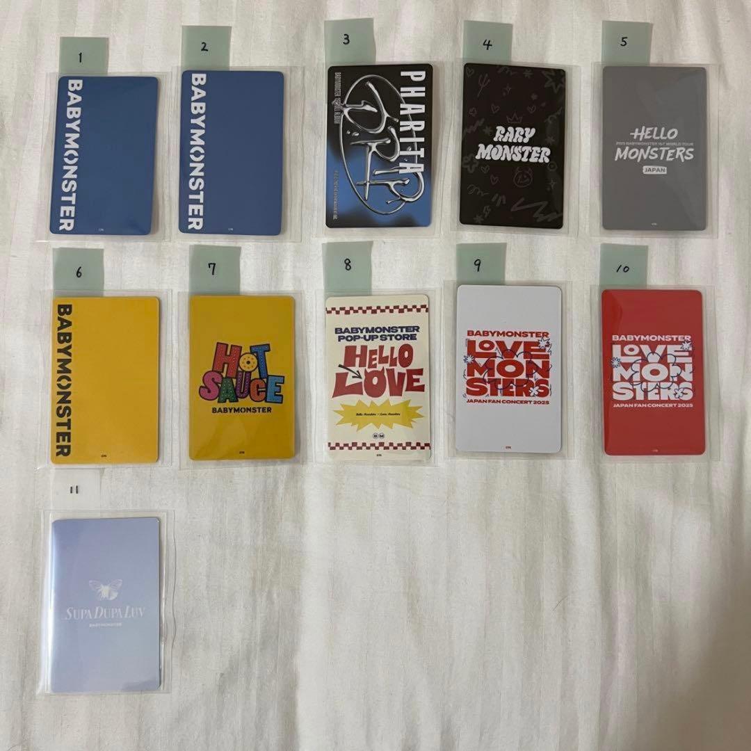 BABYMONSTER パリタ ランダムトレカ - メルカリ
