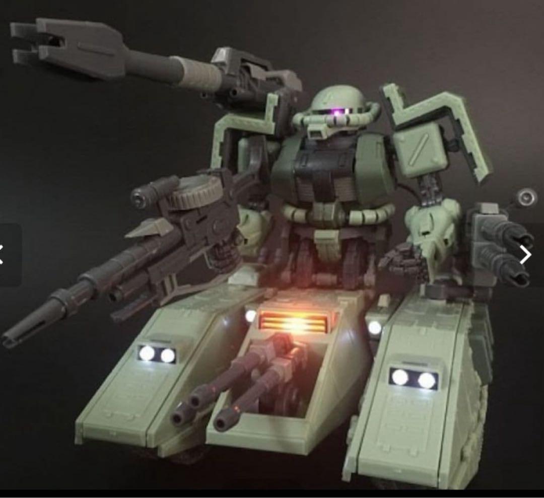 1/100 ザク　タンク LED付属　希少　海外製限定プラモデルラスト在庫