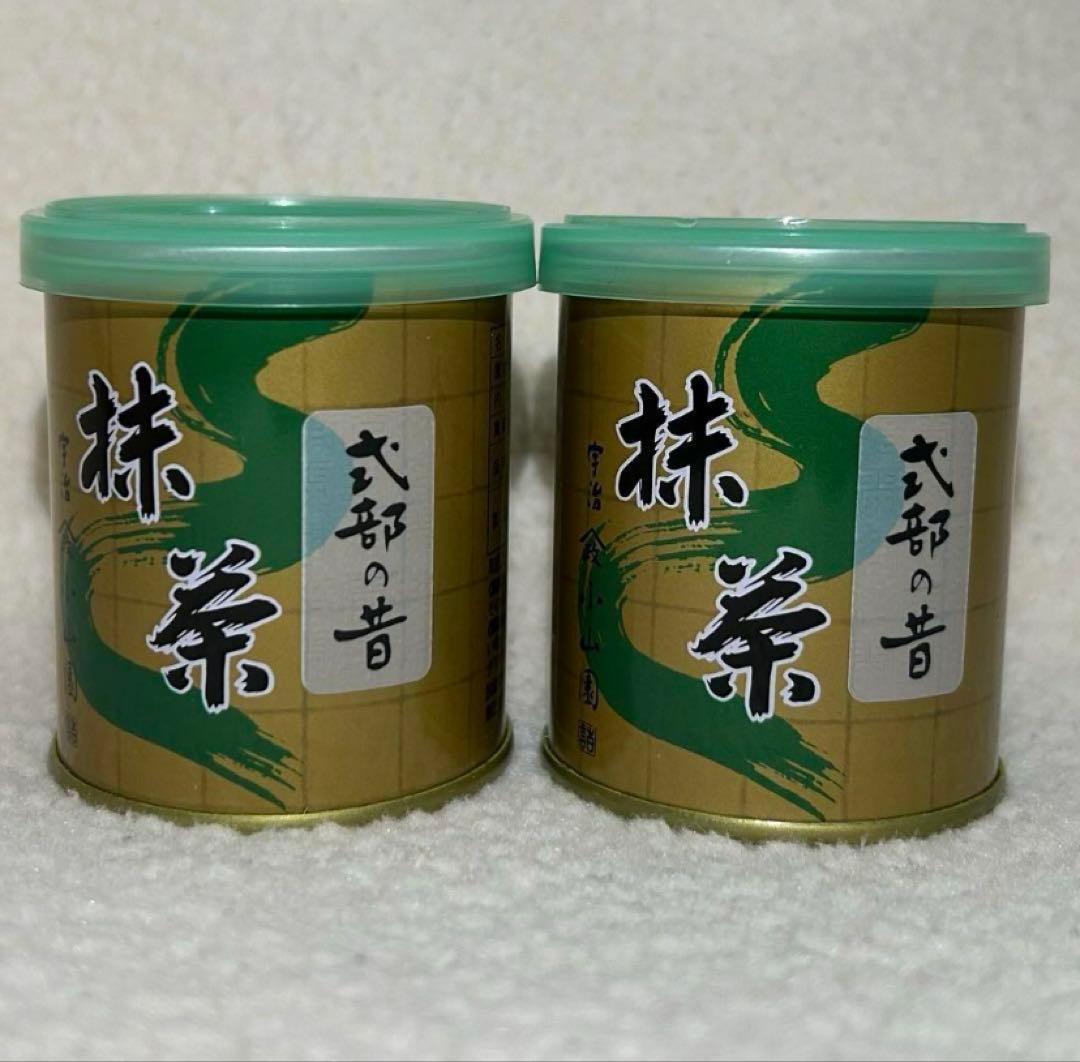 抹茶5個セット 山政小山園　式部の昔　30g缶入り　5缶