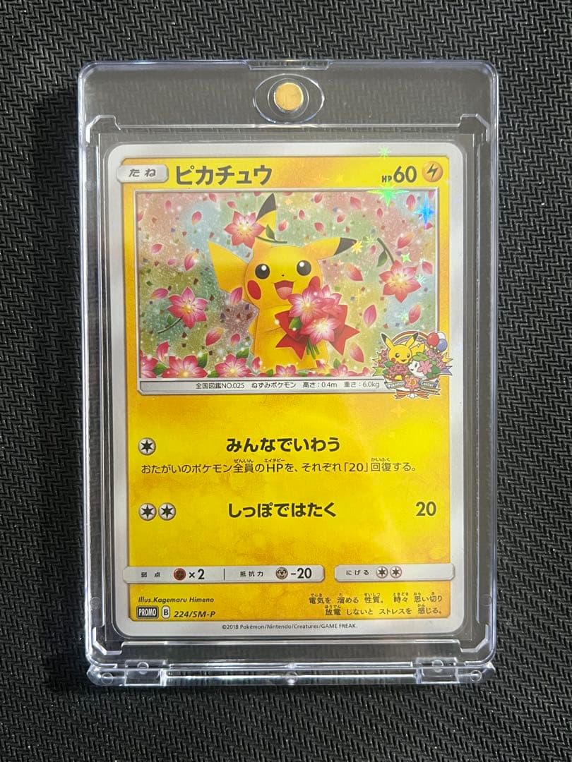 ピカチュウ　プロモカード　 ポケモンセンター20周年記念　みんなでいわう PSA10】ポケモンセンター20周年プロモ ピカチュウ 【ポケモンカード