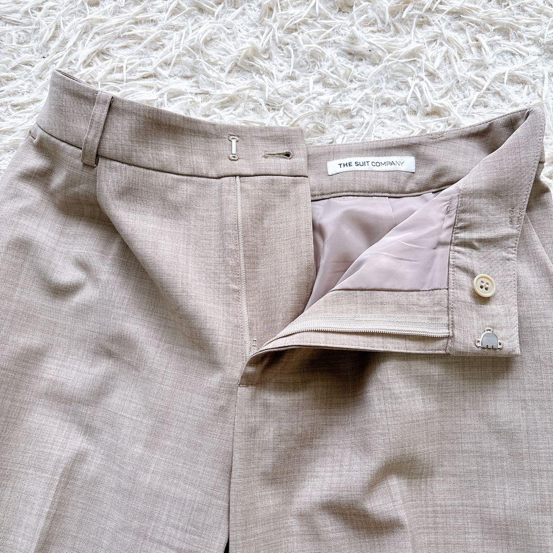 美品 スーツカンパニーシー 洗える スーツ ノーカラー セットアップ