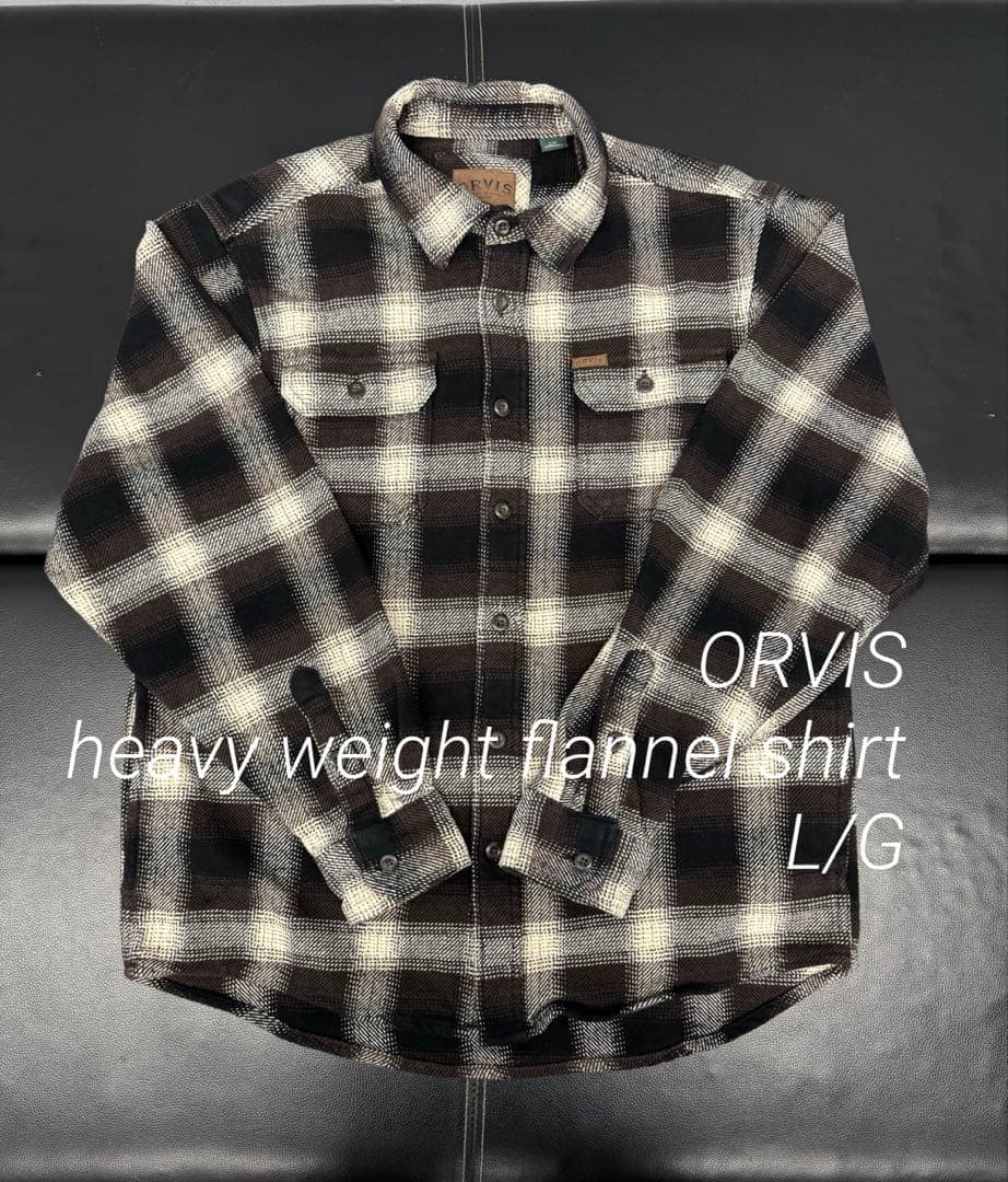 ORVIS black/brown/white オンブレ ヘビネル L/G