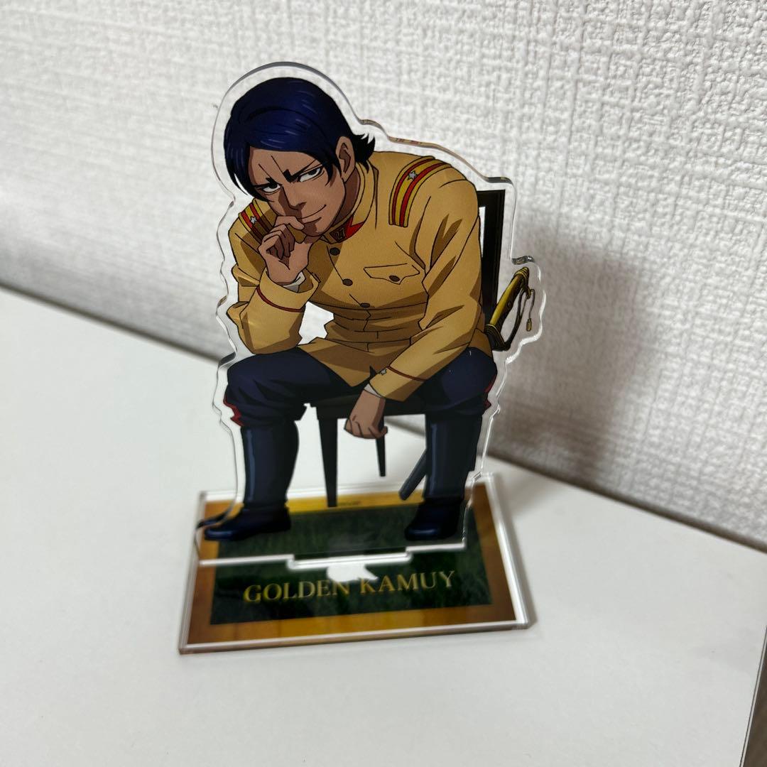 ゴールデンカムイ 鯉登 軍人ブロマイド柄ビッグアクリルスタンド