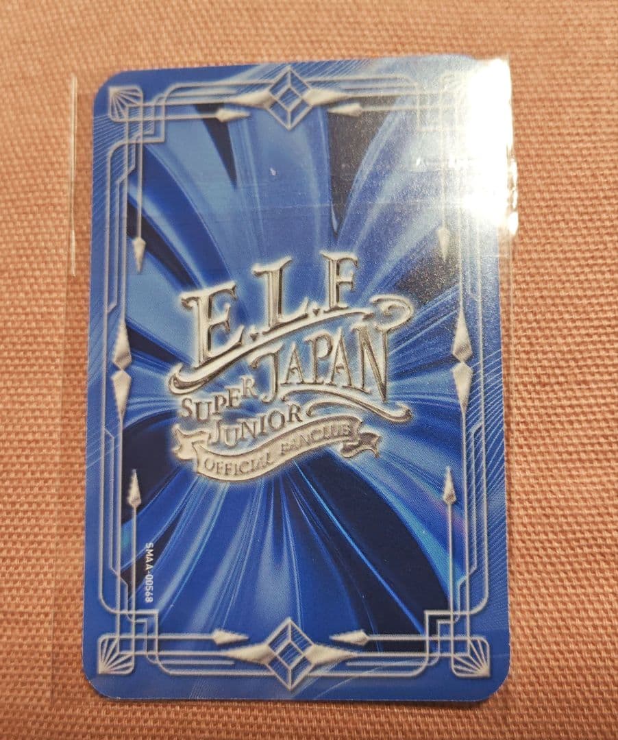 SUPER JUNIOR ドンヘ トレカ E.L.F-JAPAN 会報特典 - メルカリ