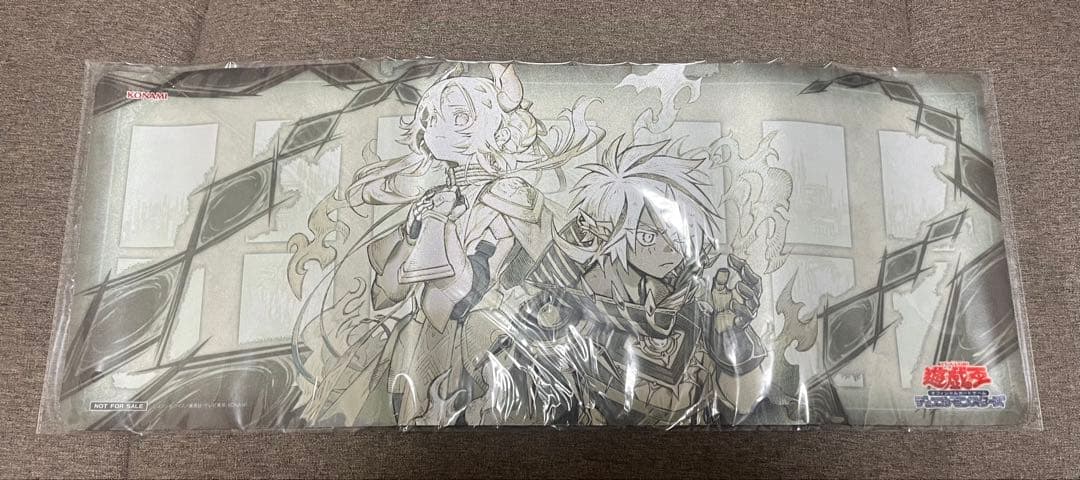 遊戯王　烙印　白き物語　アルバス　エクレシア　プレイマット　ニューロン