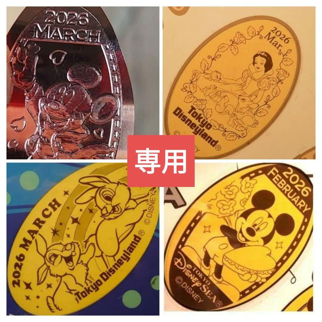 専用 ディズニー スーベニアメダル マンスリー - メルカリ