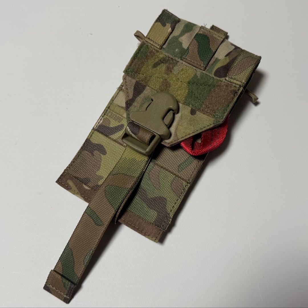 【個人制作】 メディクポーチ 救急品袋 ブロウアウト化キット Multicam