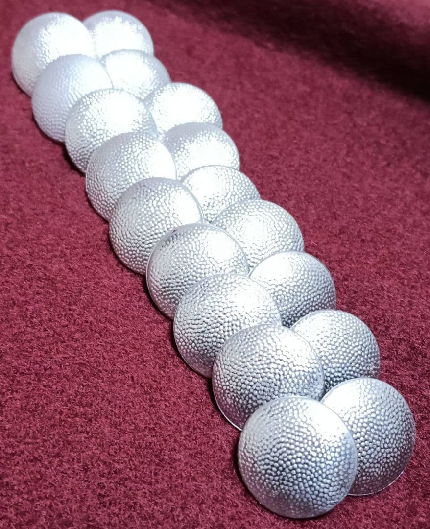 【18個セット】ドイツ軍 19mmボタン アスマン社製刻印 WW2 当時物