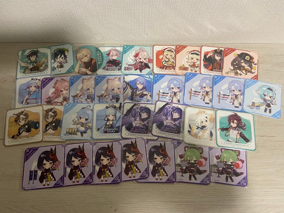 原神 スイパラ スカイツリー 原神焼き コースター63枚まとめ売り