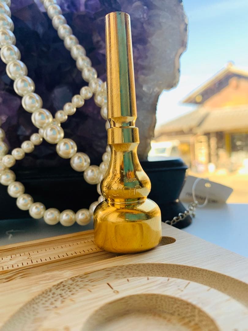 JUN‘SトランペットマウスピースGIGAMASTER 2-2 熱処理ヘアライン