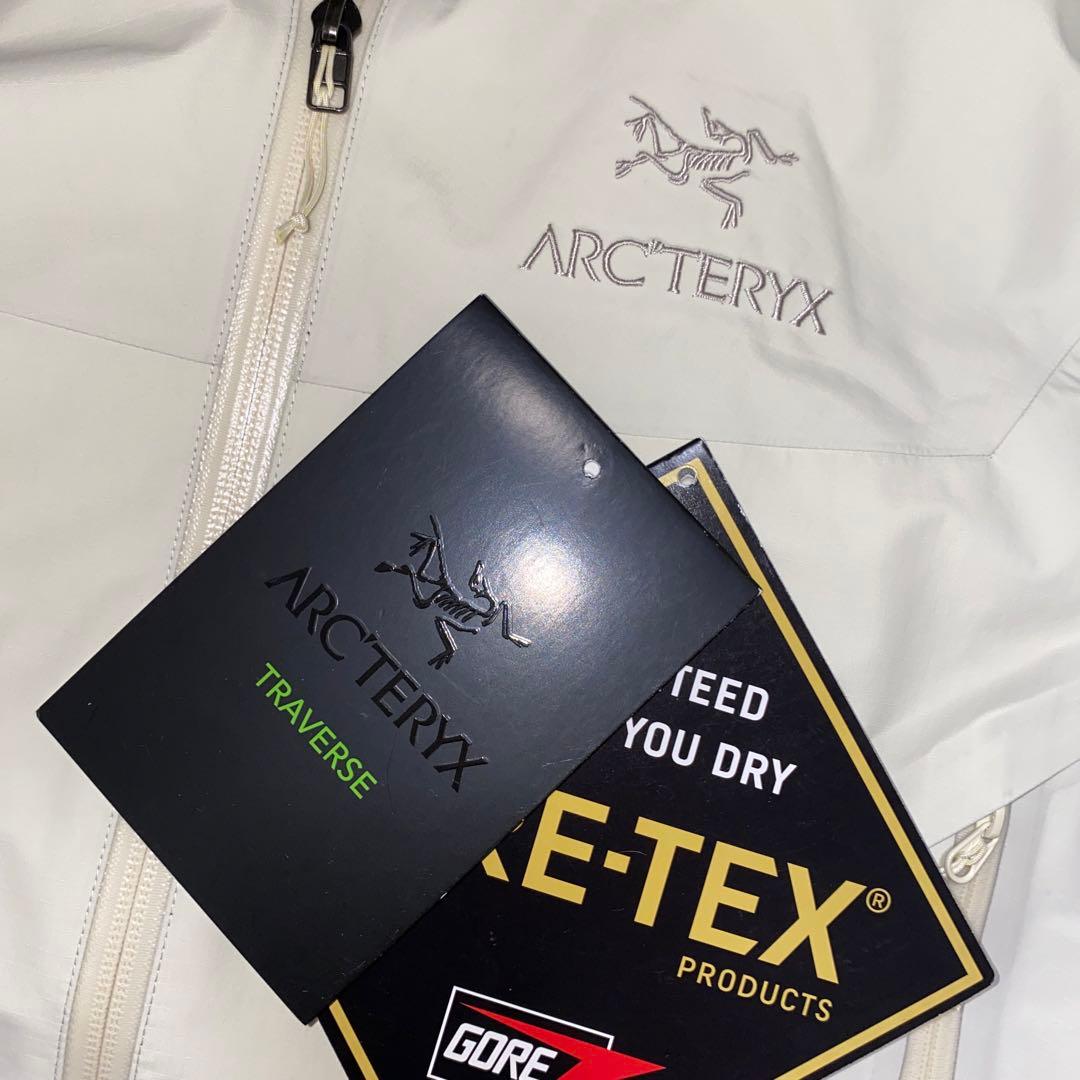 アークテリクス ベータSL メンズM オフホワイト ナイロン ゴアテックス