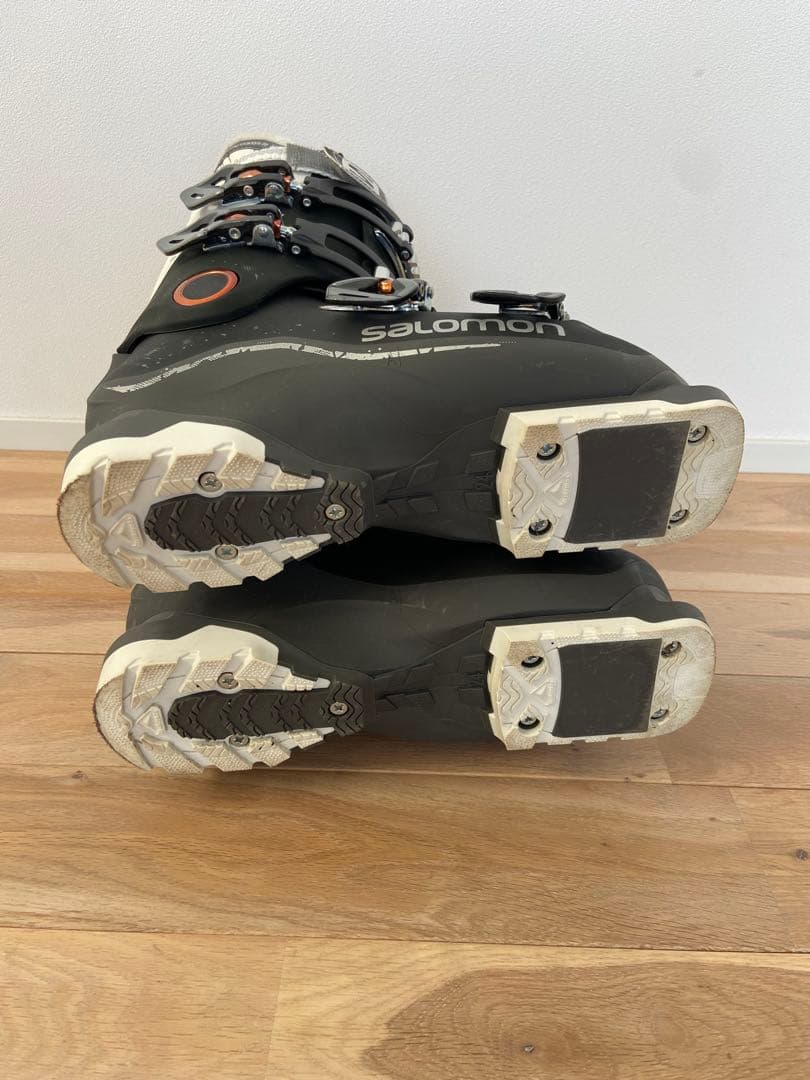 美品　サロモン　X PRO 100W 24.5cm 女性用モデル！