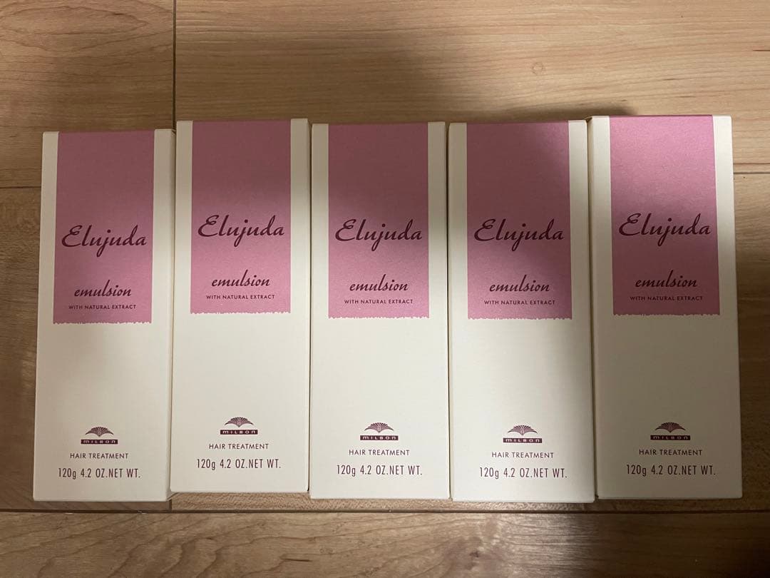 ミルボン ディーセス エルジューダ エマルジョン+(プラス) 120g 5本