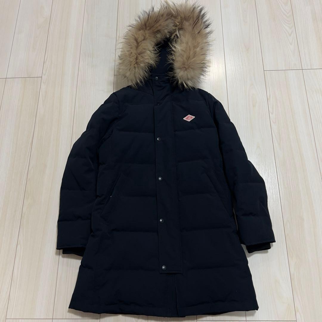 DANTON ダントン ロングダウンジャケット ファー 2way 36 M相当