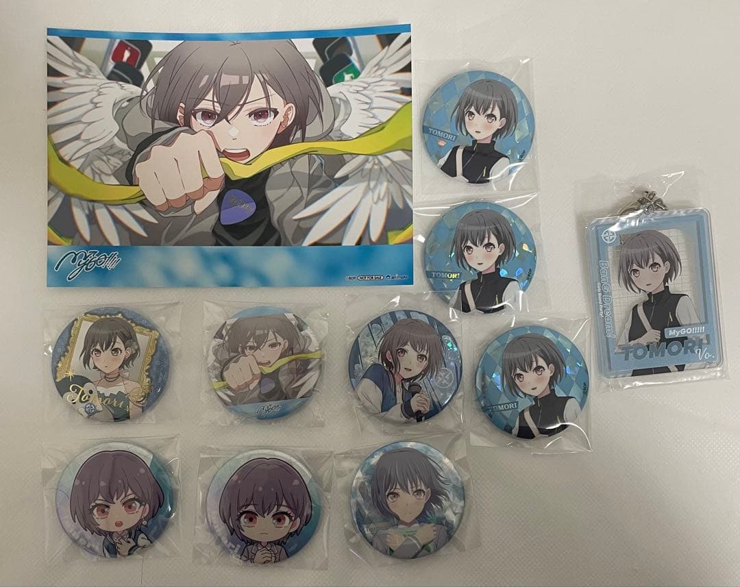 壱雫空 アニメイト法人特典 高松燈　缶バッジ　バンドリ　mygo