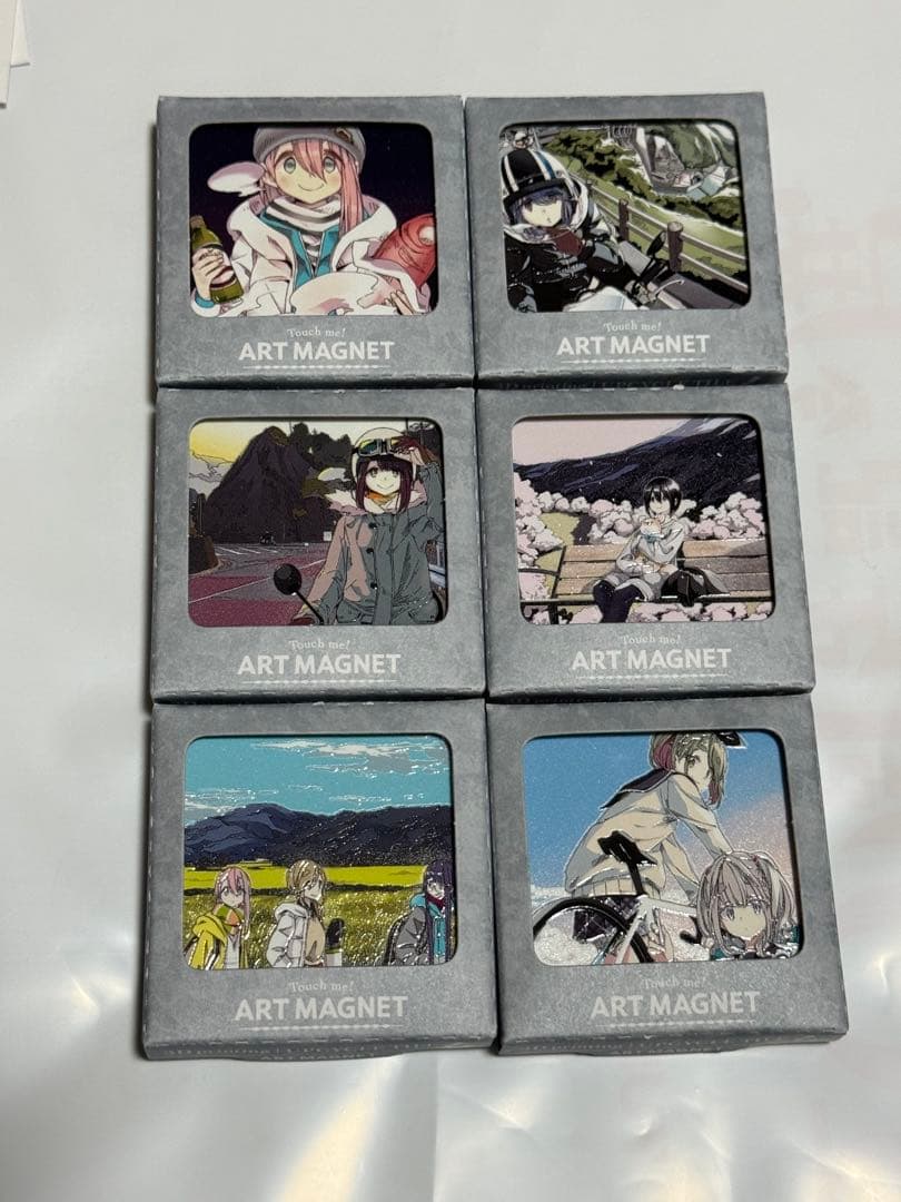 ゆるキャン△ 10周年記念展 『ゆるキャン△』アートマグネット - メルカリ