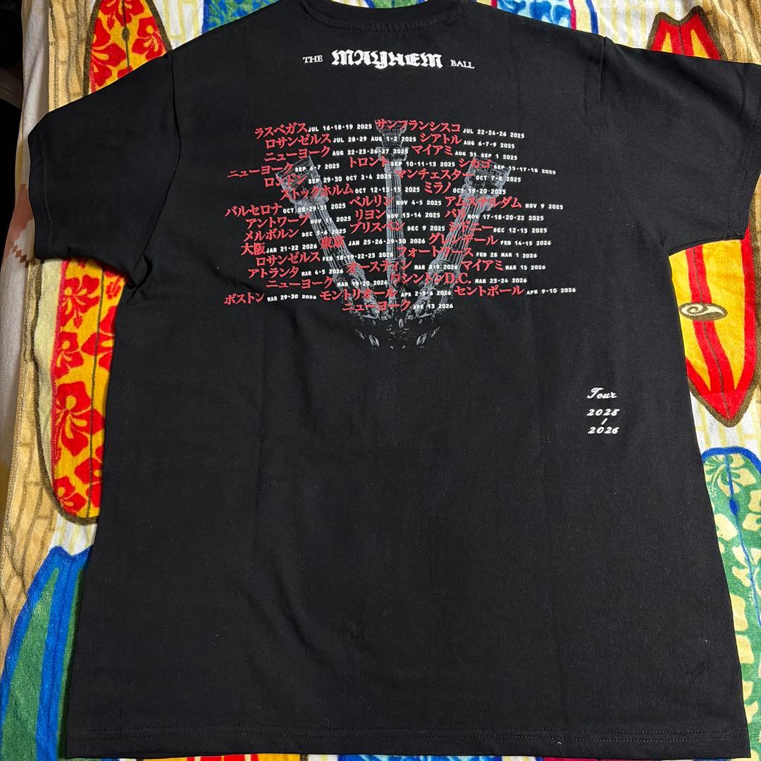 踊るか死ぬかS LADY GAGA MAYHEM BALL Tシャツ日本限定 - メルカリ