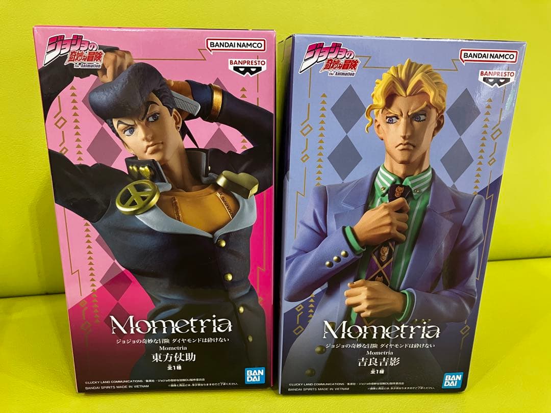 ジョジョの奇妙な冒険 フィギュア Mometria 吉良吉影 東方仗助 22体