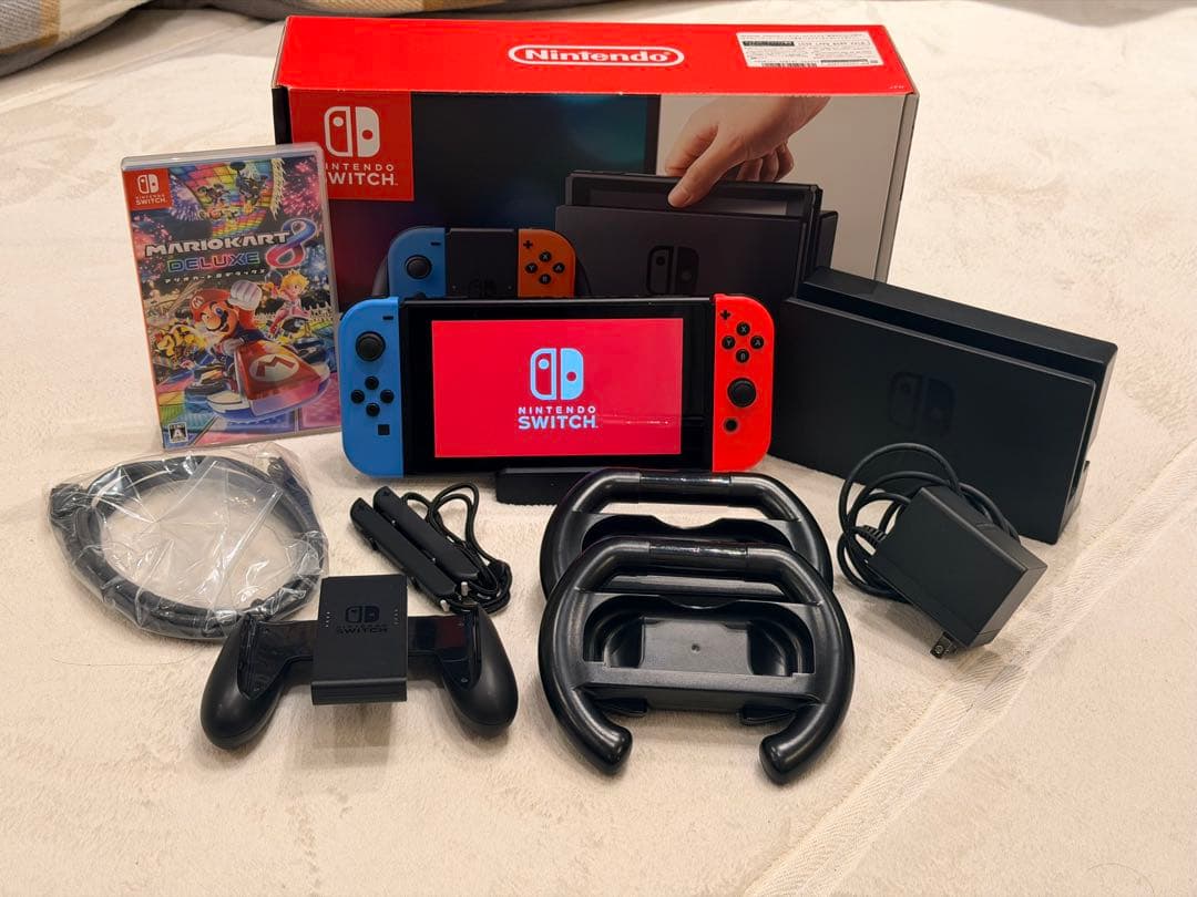 Switch Nintendo 本体&マリオカート8デラックスセット