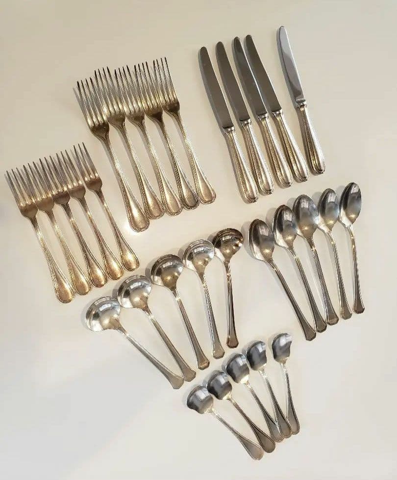 最終価格※カトラリーオールセット 30点　シルバーアンティーク