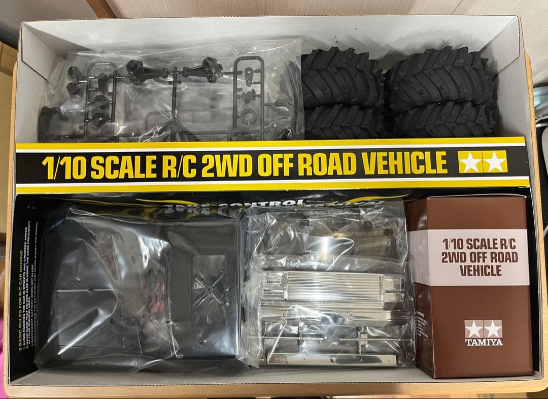 タミヤ ブラックフットIII 1/10 ブッシュデビルⅡ 1/10 - メルカリ