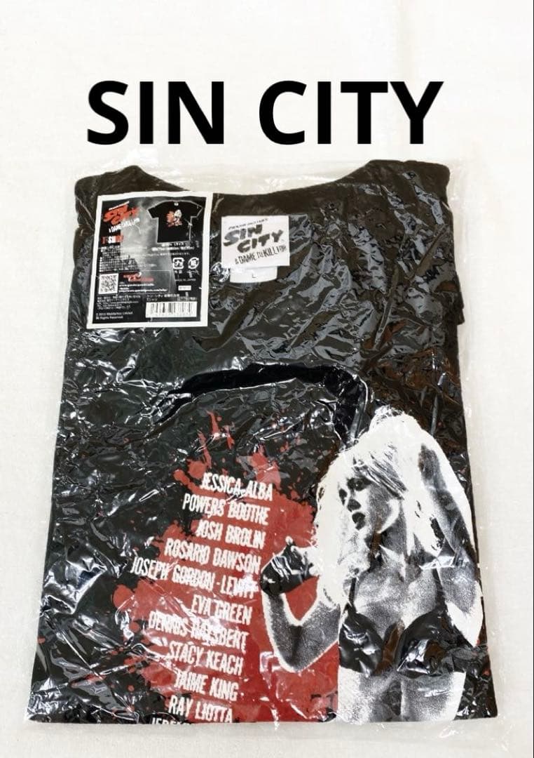 シンシティTシャツ Lサイズ ブラック 新品　SIN CITY