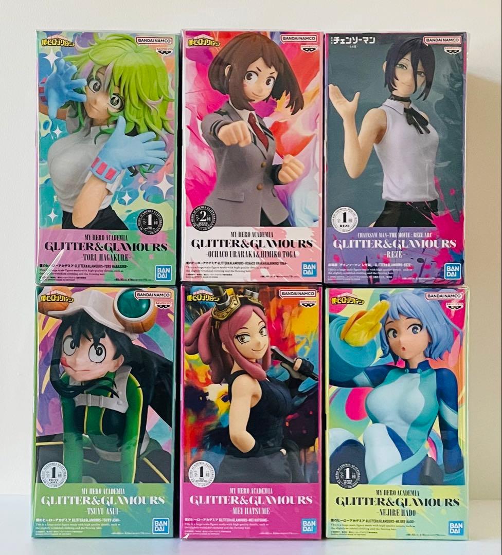 GLITTER&GLAMOURSのフィギュア６体セット