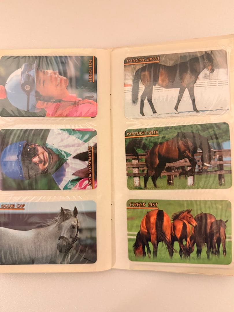 まねき馬倶楽部 馬手箱 競馬カード まとめ売り - メルカリ