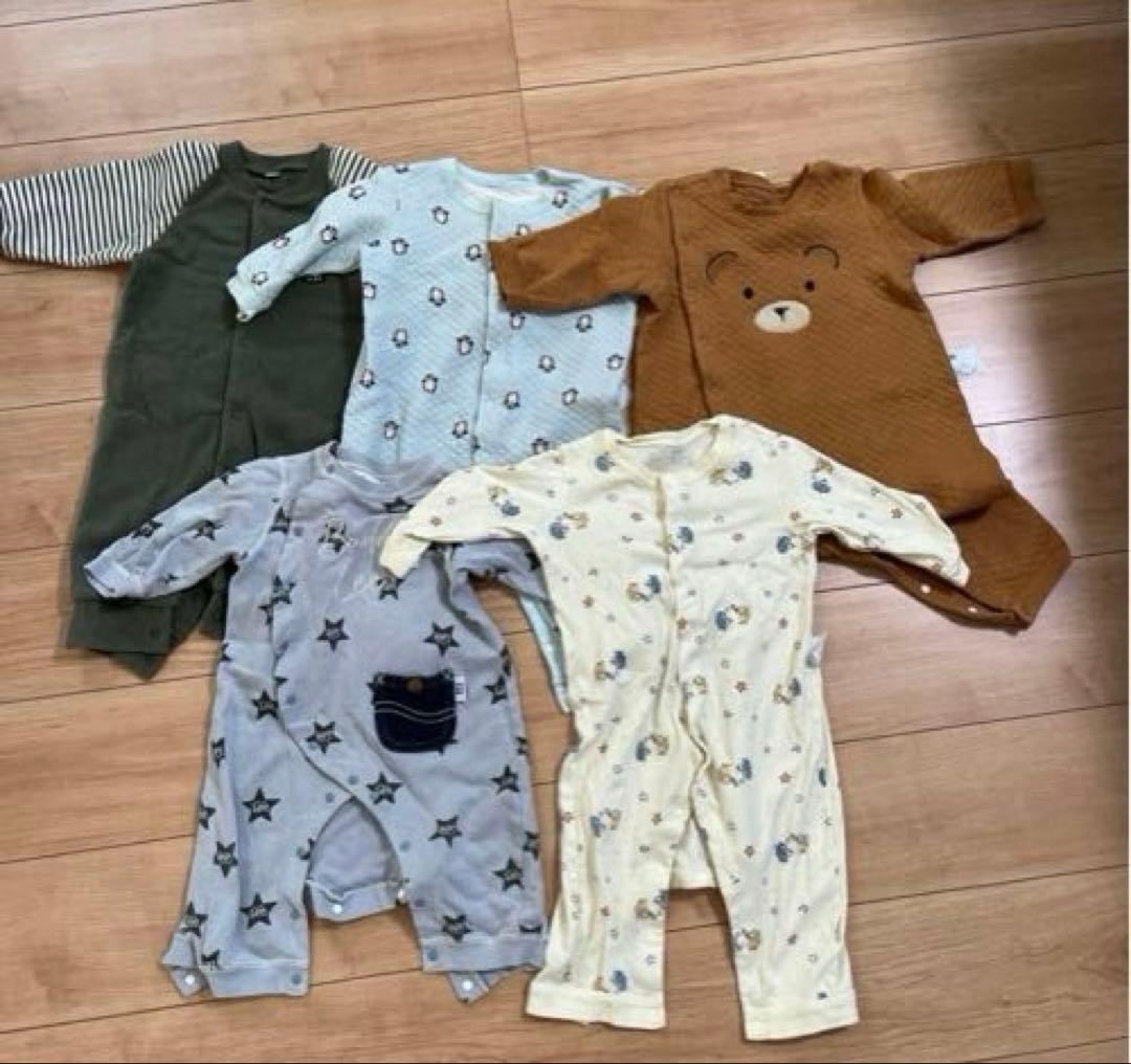 ロンパース 80 男の子セット - メルカリ