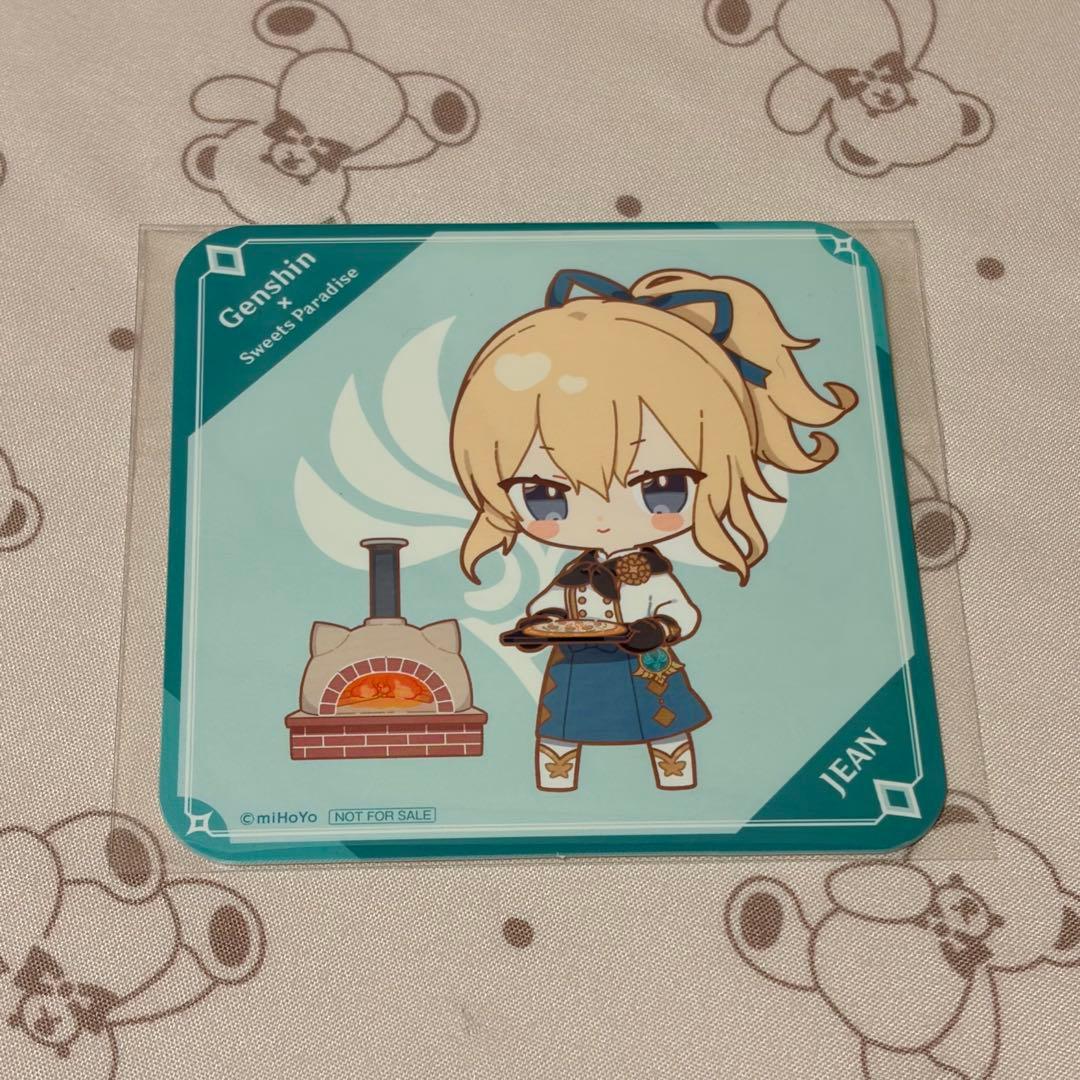 原神 ジン スイパラ 特典コースター - メルカリ