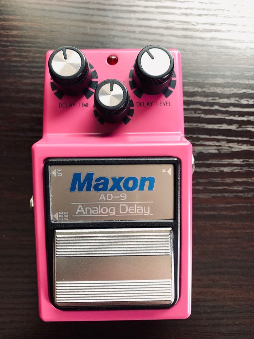 Maxon AD-9 アナログディレイ ピンク