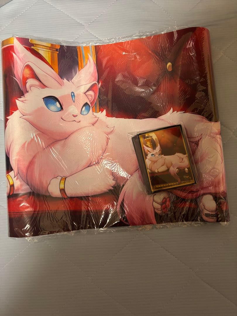 ニャハン　スリーブ　プレイマット