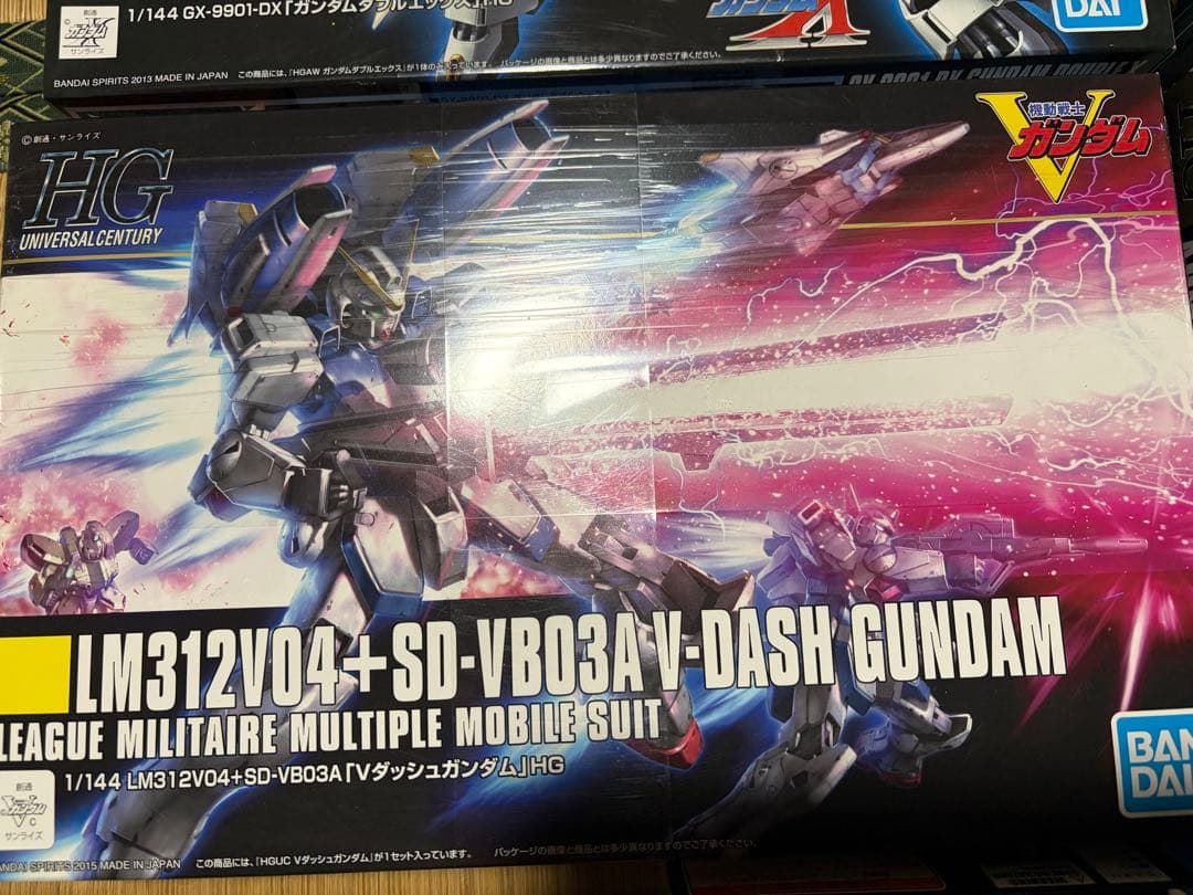 HGガンプラ 5体セット Ex-S V-DASH GUNDAM 他 - メルカリ