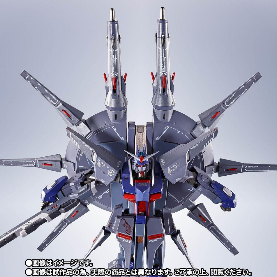 L ROBOT魂 レジェンドガンダム＋ストライクフリーダム弐式（初音ミク