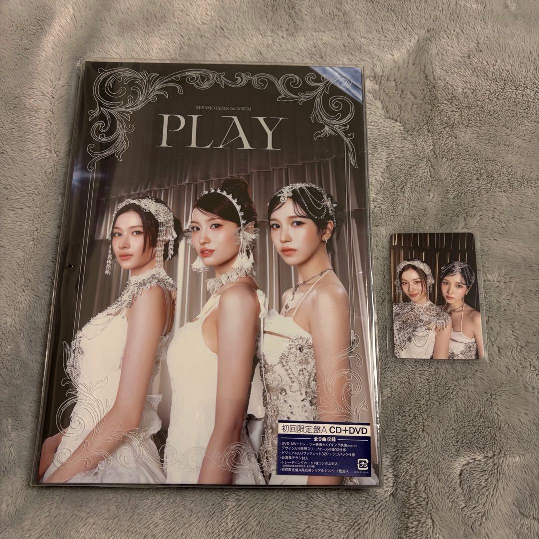 MISAMO PLAY 初回限定盤A サナ ミナ トレカ付き - メルカリ