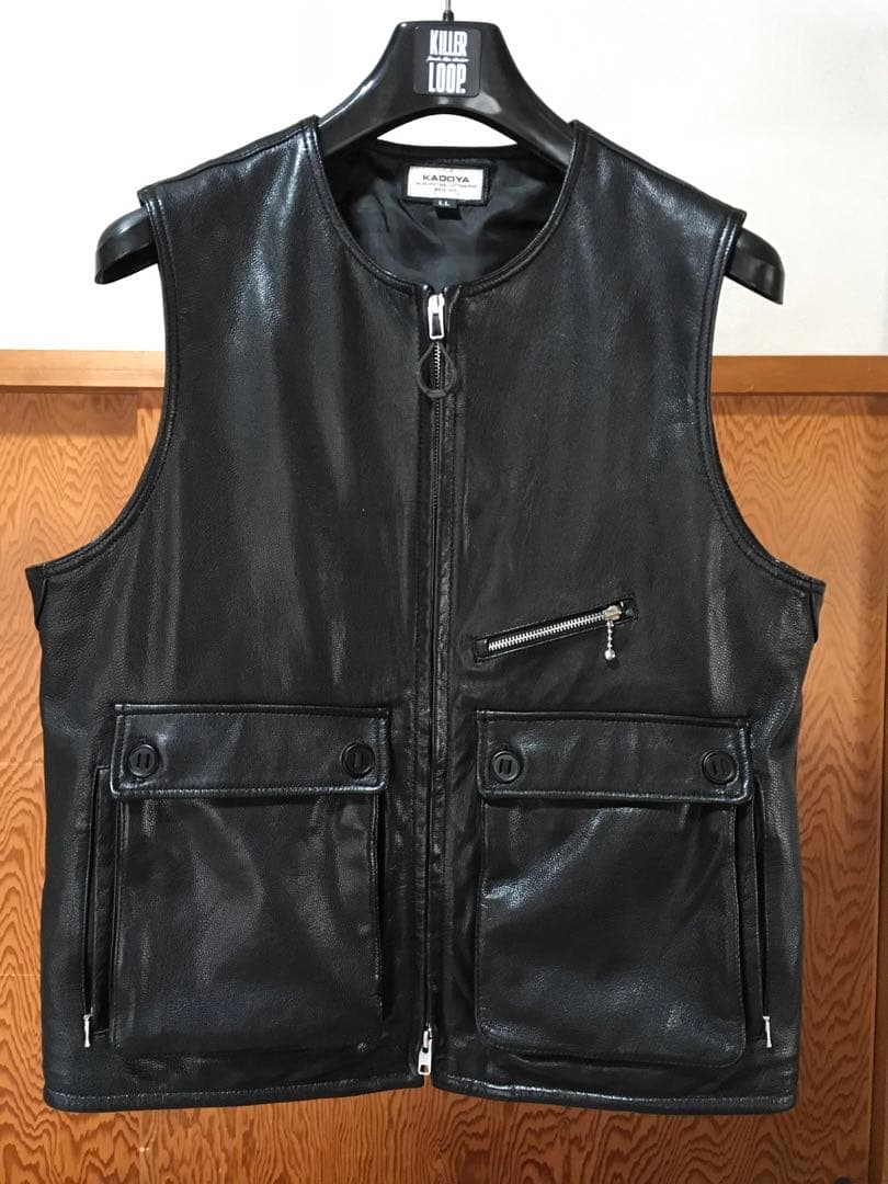 KADOYA レザー ベスト ALTER KEIS（アルタケイス） - メルカリ