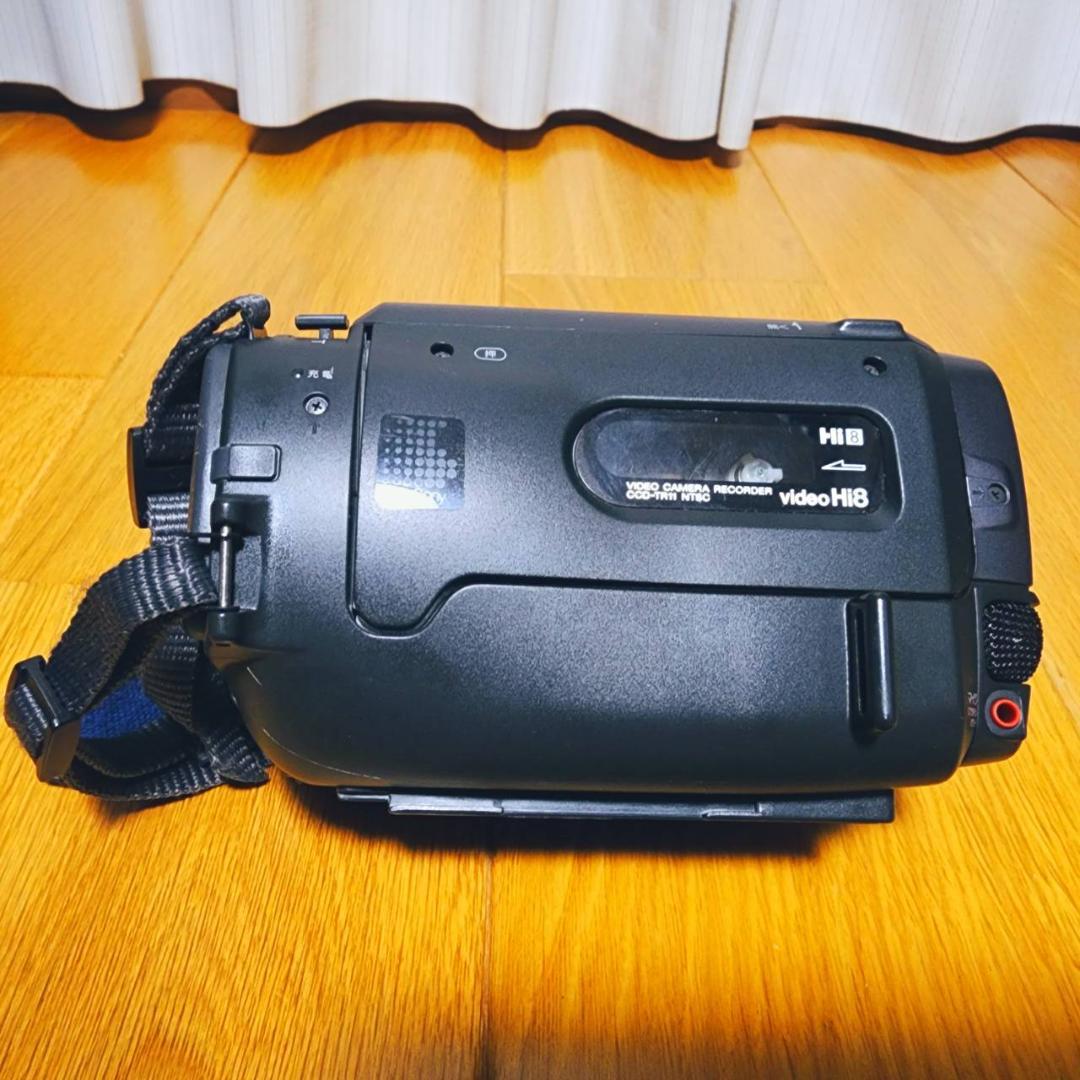 動作確認済】高画質 SONY Hi8 8ミリ ビデオカメラ クレードルセット