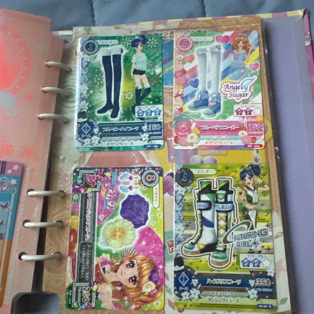 アイカツ 公式バインダー 初期 カード92枚付き - メルカリ