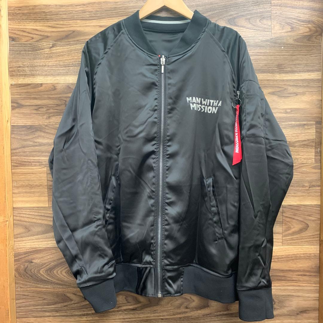 未使用マンウィズリバーシブルTun-Dele ジャケットスカジャン-早い者