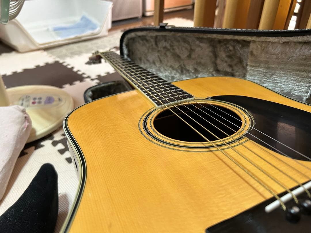 ヤマキギターカスタムトップ単板 - 72年後期製 yamaki custom