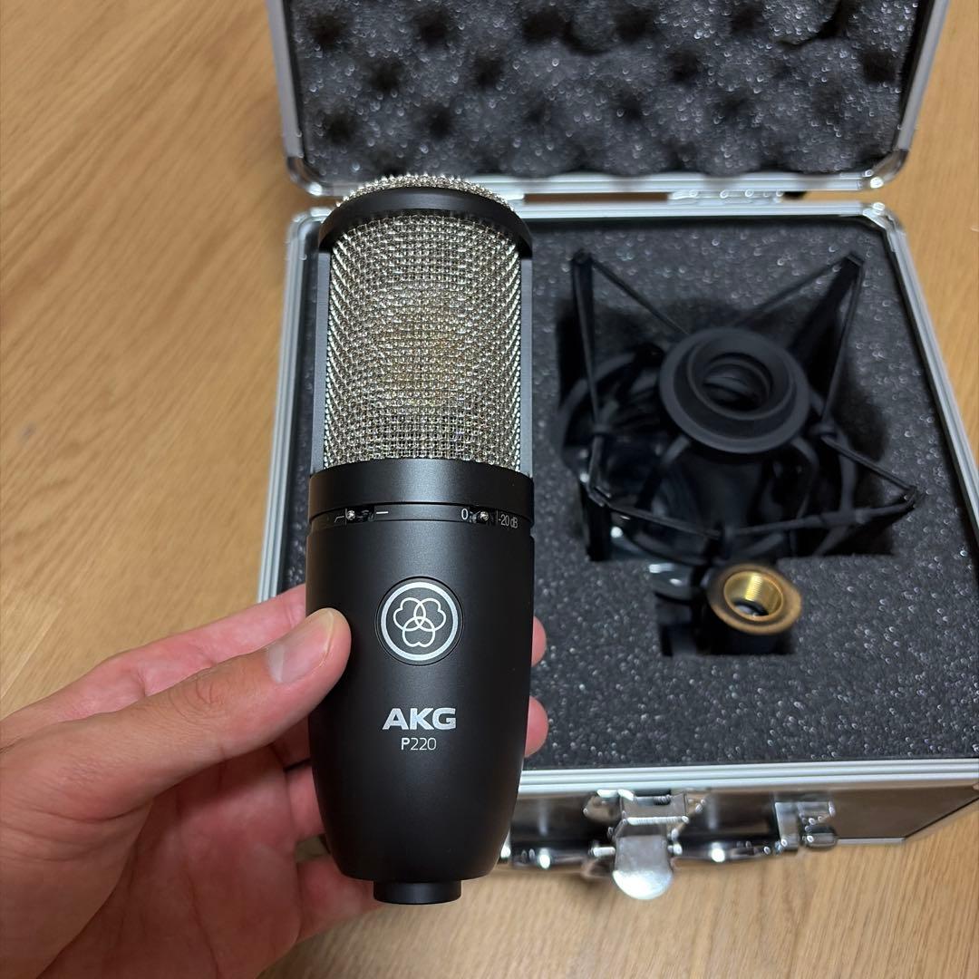 AKG P220 コンデンサーマイク - メルカリ