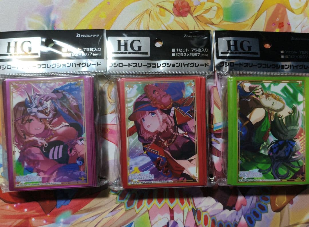 シャニマス ストレイライト 芹沢あさひ 黛冬優子 和泉愛依 スリーブ