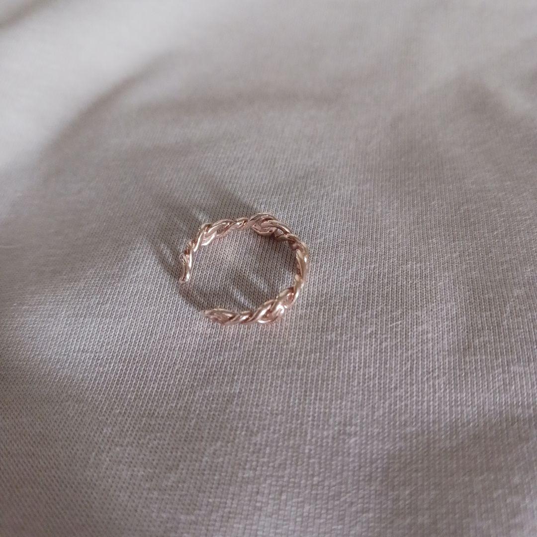 DAVAN 203Jewelryリング　K18ピンクゴールドコーティング 4℃（ヨンドシー） 指輪 リング K18ピンクゴールドリング レディース