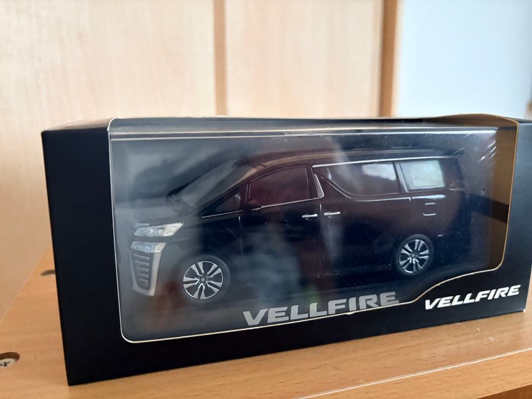 30後期ヴェルファイア　カラーサンプルVELLFIRE ブラック ミニカー
