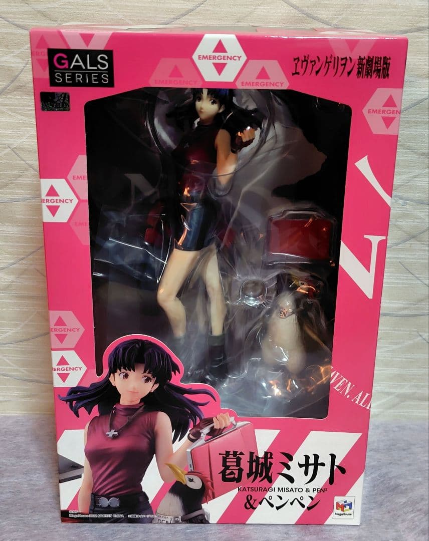 葛城ミサト＆ペンペン 「ヱヴァンゲリヲン新劇場版」 ギャルズシリーズ 未開封品