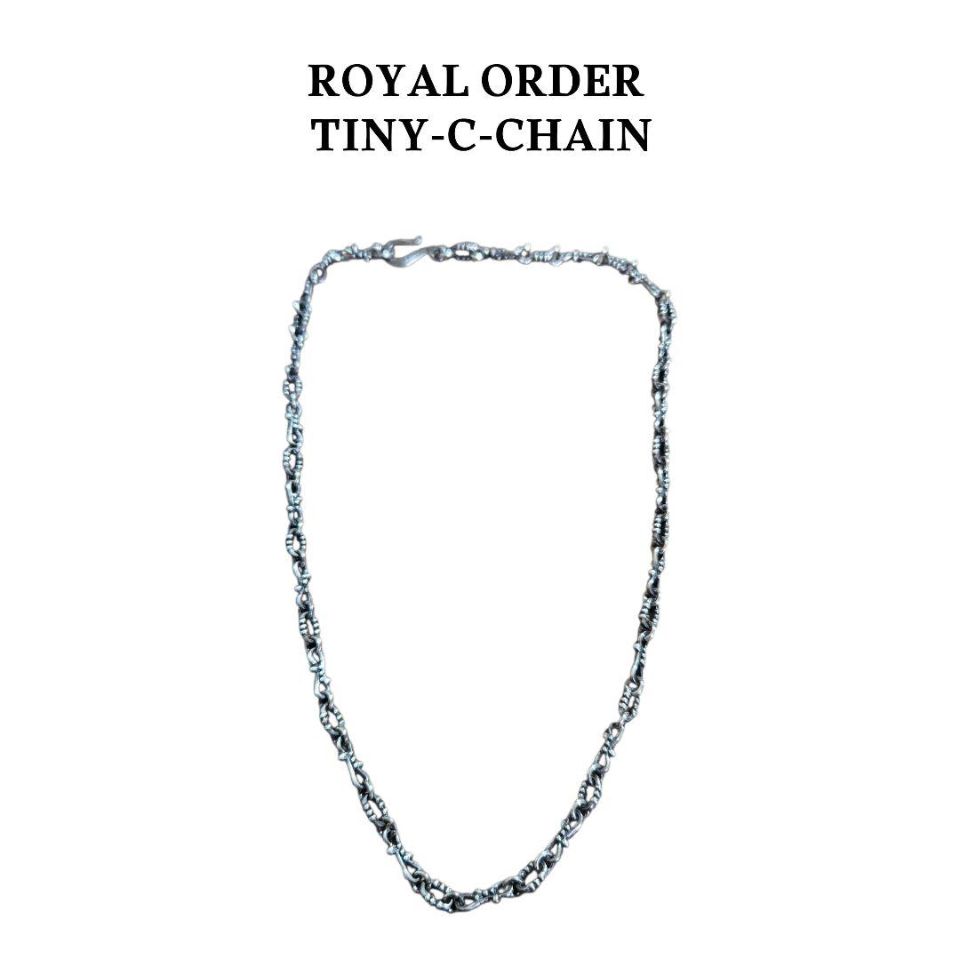  ORDER TINY-C-CHAINネックレス ロイヤルオーダー