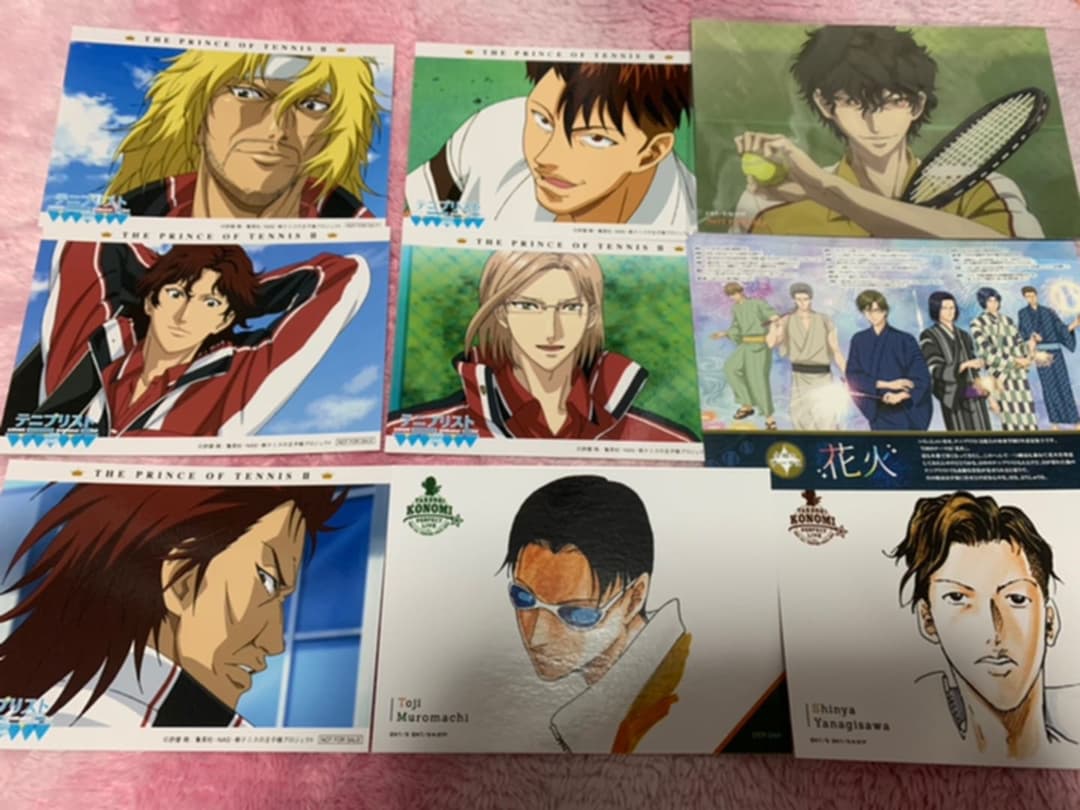 テニスの王子様　ポストカード　ブロマイド