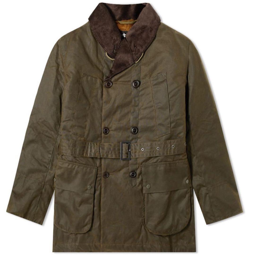 ゆ*と様 Barbour MACKINAW COAT WAXED エンジニアード