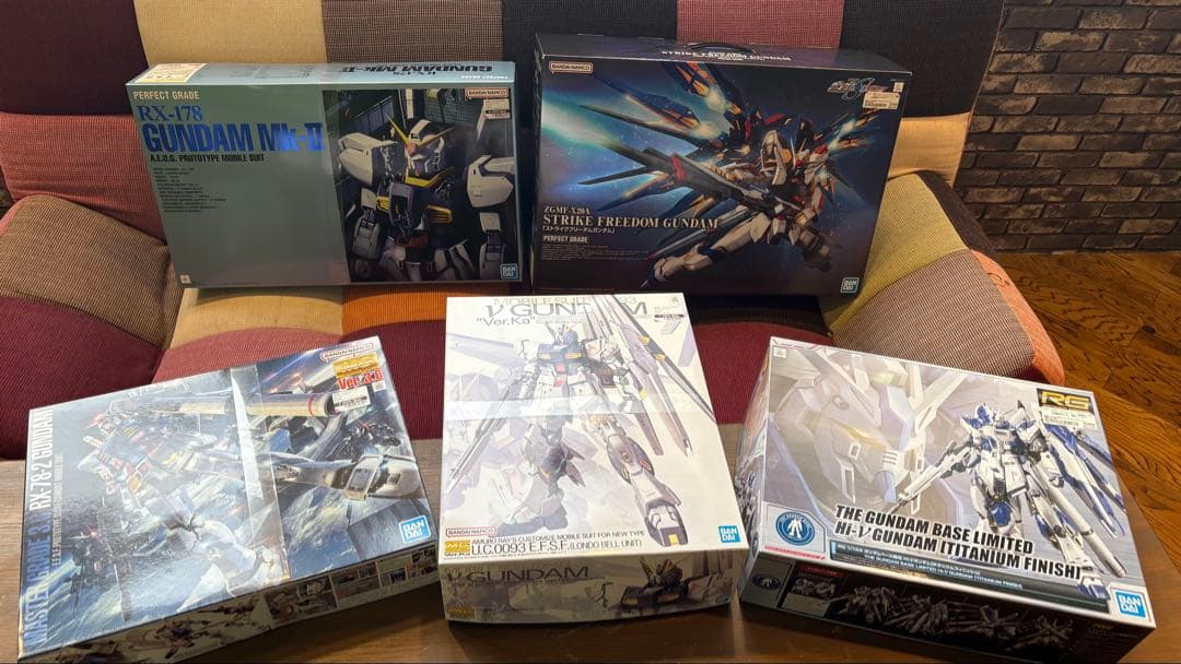 ガンプラ５点セット