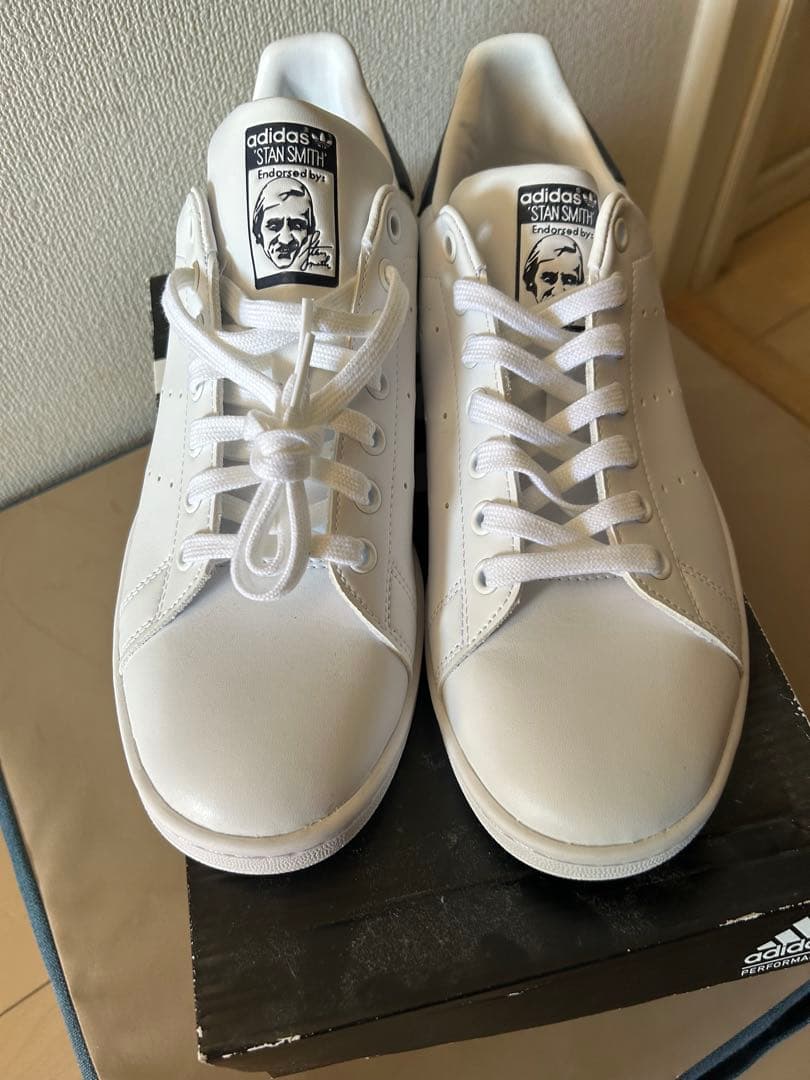 アディダス スタンスミス【27.0センチ】 ホワイト/ネイビー